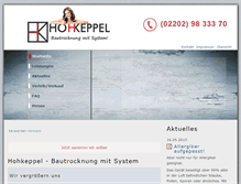 Tablet Screenshot of bau-trocknung.de